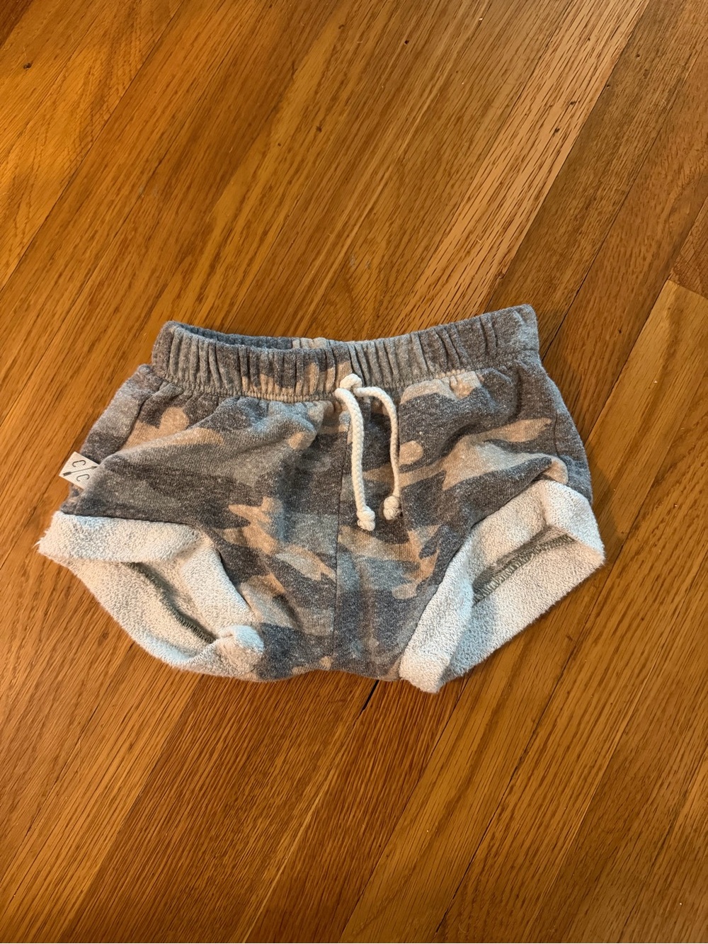 Childhoods Faded Camo Shorties